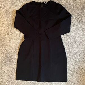 J.Crew Black Fitted Dress